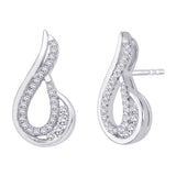 14K White Gold-White Diamond