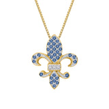 KATARINA Diamond Infinity Heart Pendant Necklace (1/5 cttw JK, SI2/I1)
