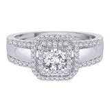 14K White Gold
