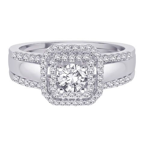 KATARINA Diamond Engagement Set (7/8 cttw GH, I1)