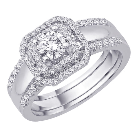 KATARINA Diamond Engagement Set (7/8 cttw GH, I1)