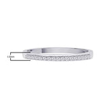10K White Gold, Sterling Silver