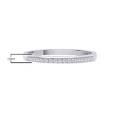 10K White Gold, Sterling Silver