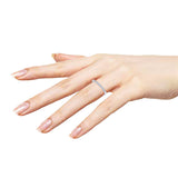 10K White Gold, Sterling Silver