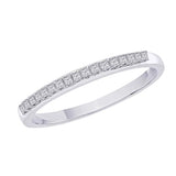 10K White Gold, Sterling Silver