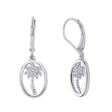 10K White Gold, Sterling Silver