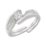 14K White Gold