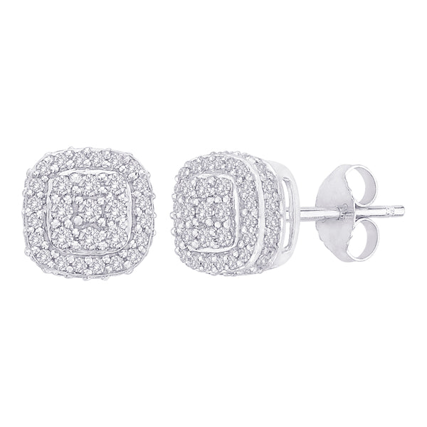 10K White Gold~White Diamond