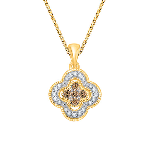KATARINA Diamond Fashion Pendant Necklace (1/5 cttw GH, I2/I3)