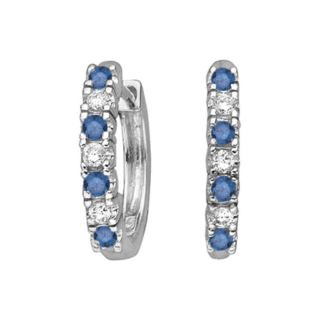 KATARINA Diamond Huggie Earrings (1/4 cttw GH, I3)