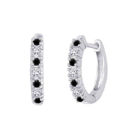 KATARINA Diamond Huggie Earrings (1/4 cttw GH, I3)