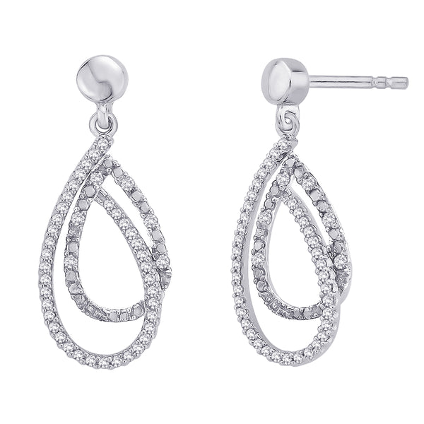 14K White Gold~White Diamond