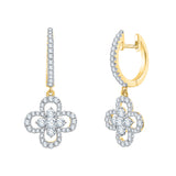 10K Yellow Gold~White Diamond