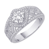 14K White Gold