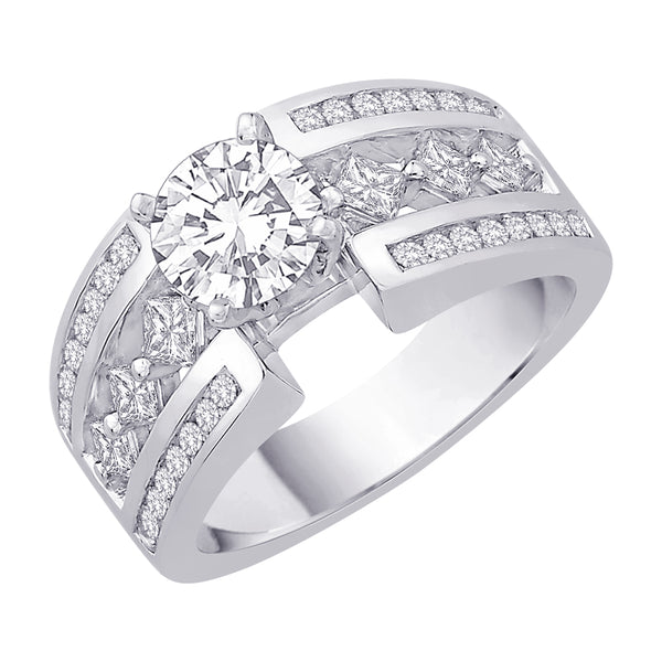 14K White Gold