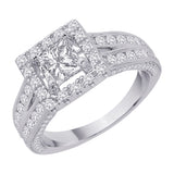 14K White Gold