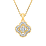 14K Yellow Gold~White Diamond, 10K Yellow Gold~White Diamond