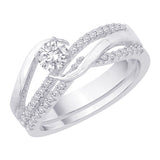 14K White Gold~GH | I2-I3