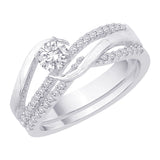 14K White Gold~GH | I2-I3