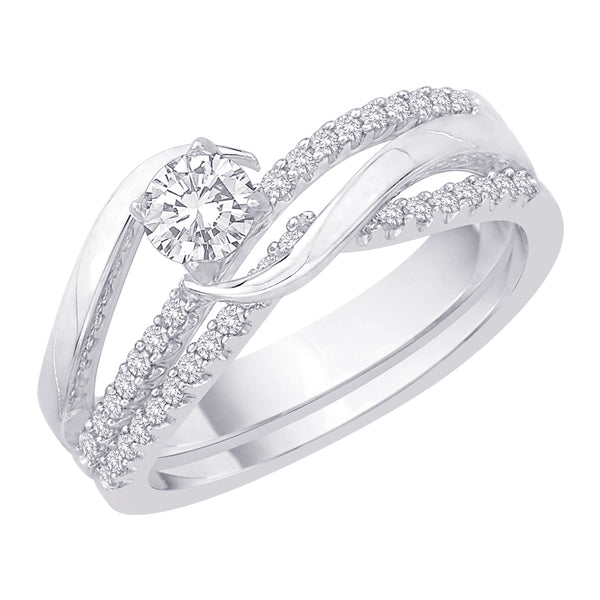 14K White Gold~GH | I2-I3
