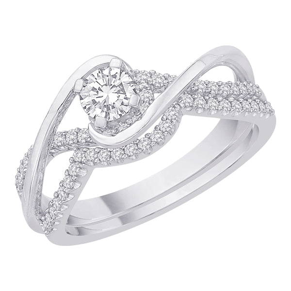 14K White Gold