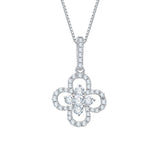 10K White Gold~White Diamond