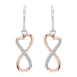 14K White and Rose Gold~JK | SI2/I1, 10K White and Rose Gold~JK | SI2/I1, Two Tone Sterling Silver~JK | SI2/I1