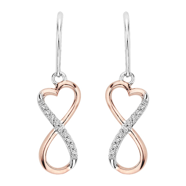 14K White and Rose Gold~JK | SI2/I1, 10K White and Rose Gold~JK | SI2/I1, Two Tone Sterling Silver~JK | SI2/I1