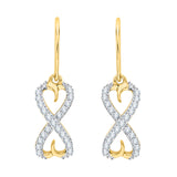 10K Yellow Gold~White Diamond