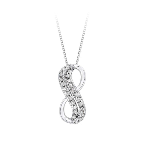 KATARINA Diamond Infinity Jewelry Set (7/8 cttw)