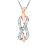 14K White and Rose Gold~JK | SI2/I1, 10K White and Rose Gold~JK | SI2/I1