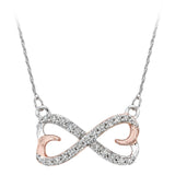 Two Tone Sterling Silver