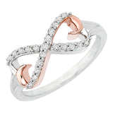 Two Tone Sterling Silver