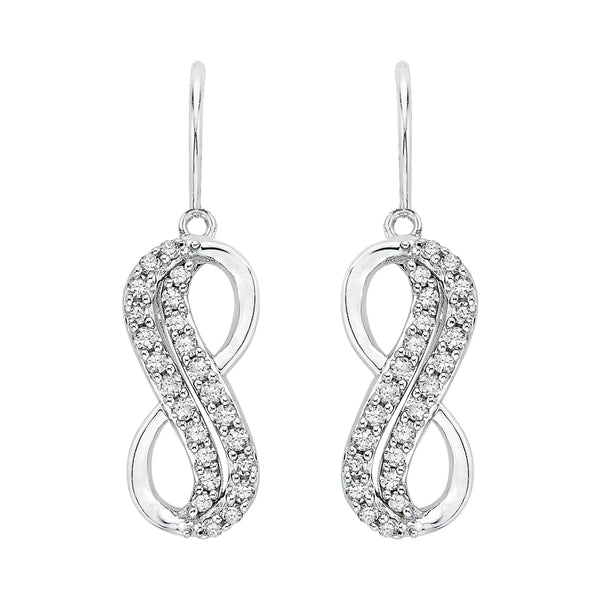 10K White Gold~White Diamond