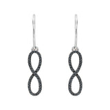Sterling Silver~Black Diamond