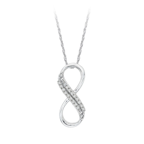 KATARINA Diamond Infinity Jewelry Set (3/8 cttw)