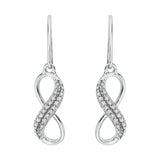 Sterling Silver~White Diamond