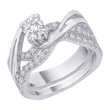 14K White Gold
