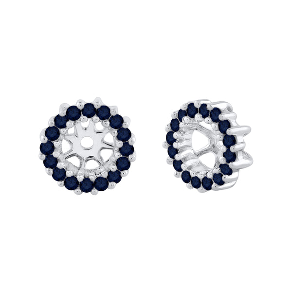 14K White Gold~Blue Sapphire
