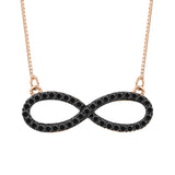 10K Rose Gold~Black Diamond