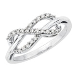 10K White Gold~IJ | SI, Sterling Silver~IJ | SI