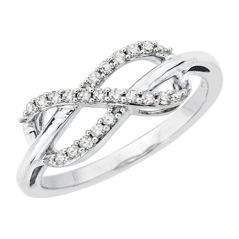 KATARINA Diamond Infinity Ring (1/5 cttw)