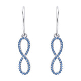 Sterling Silver~Blue Diamond