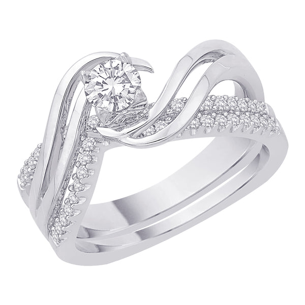 14K White Gold~GH | I1
