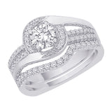 14K White Gold