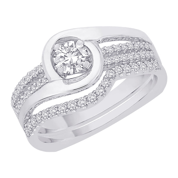 14K White Gold