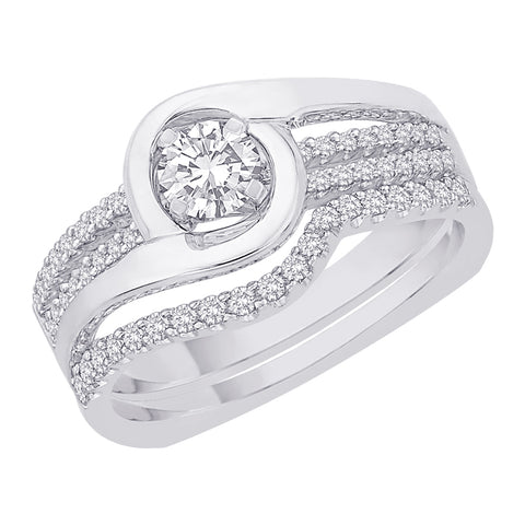 KATARINA Diamond Engagement Set (1 cttw GH, I1)