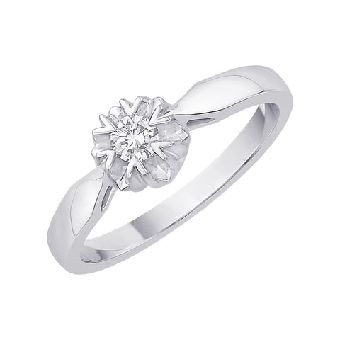 KATARINA Diamond Promise Ring (1/6 cttw GH, I2-I3)