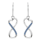 Sterling Silver~Blue Diamond