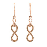 10K Rose Gold~Brown Diamond